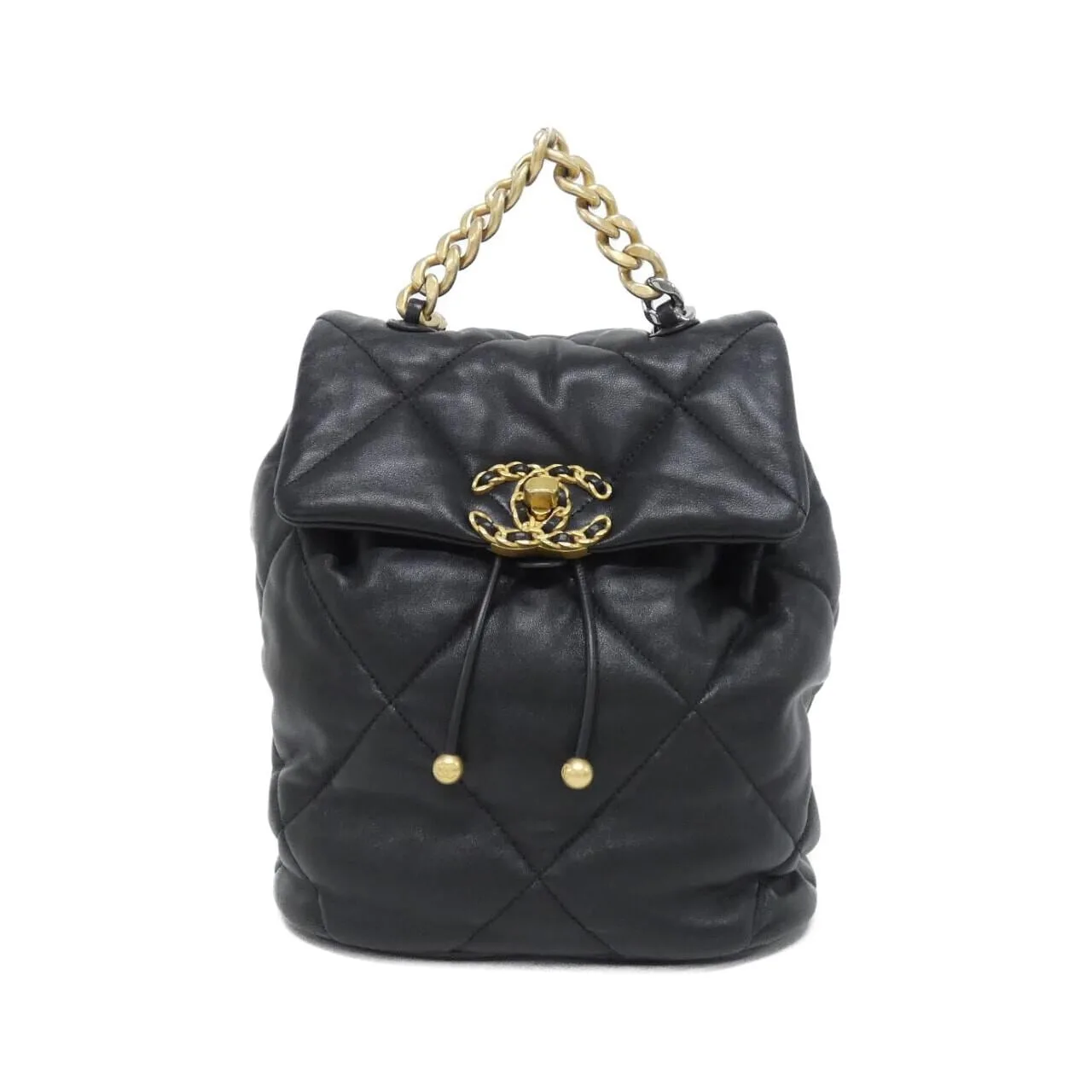 CHANEL Chanel 19 AS4223 Backpack Lambskin
