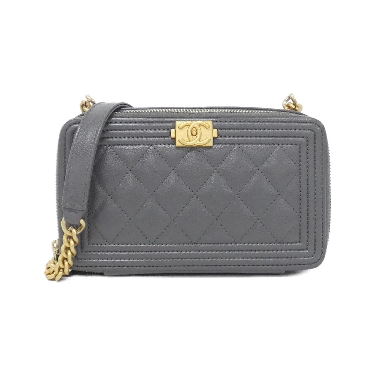 CHANEL Boy Chanel AP2756 Wallet Grained Calfskin