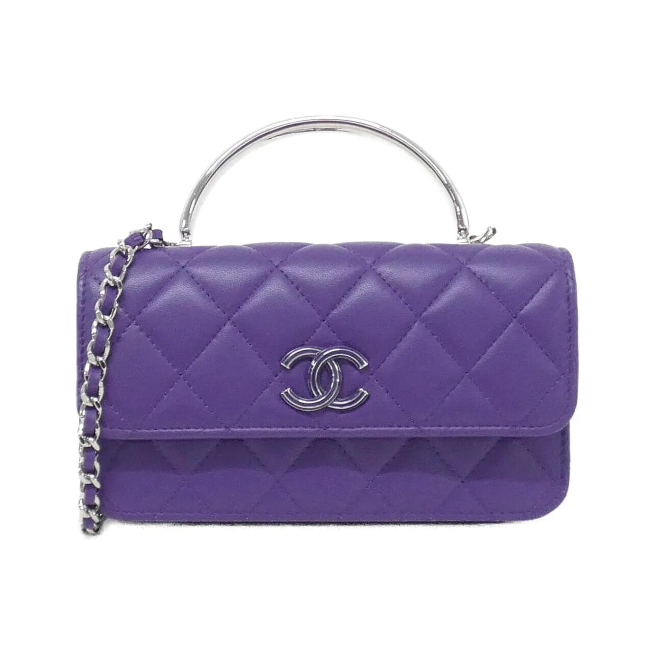 CHANEL Chanel 19 AP3707 銀包 羊皮