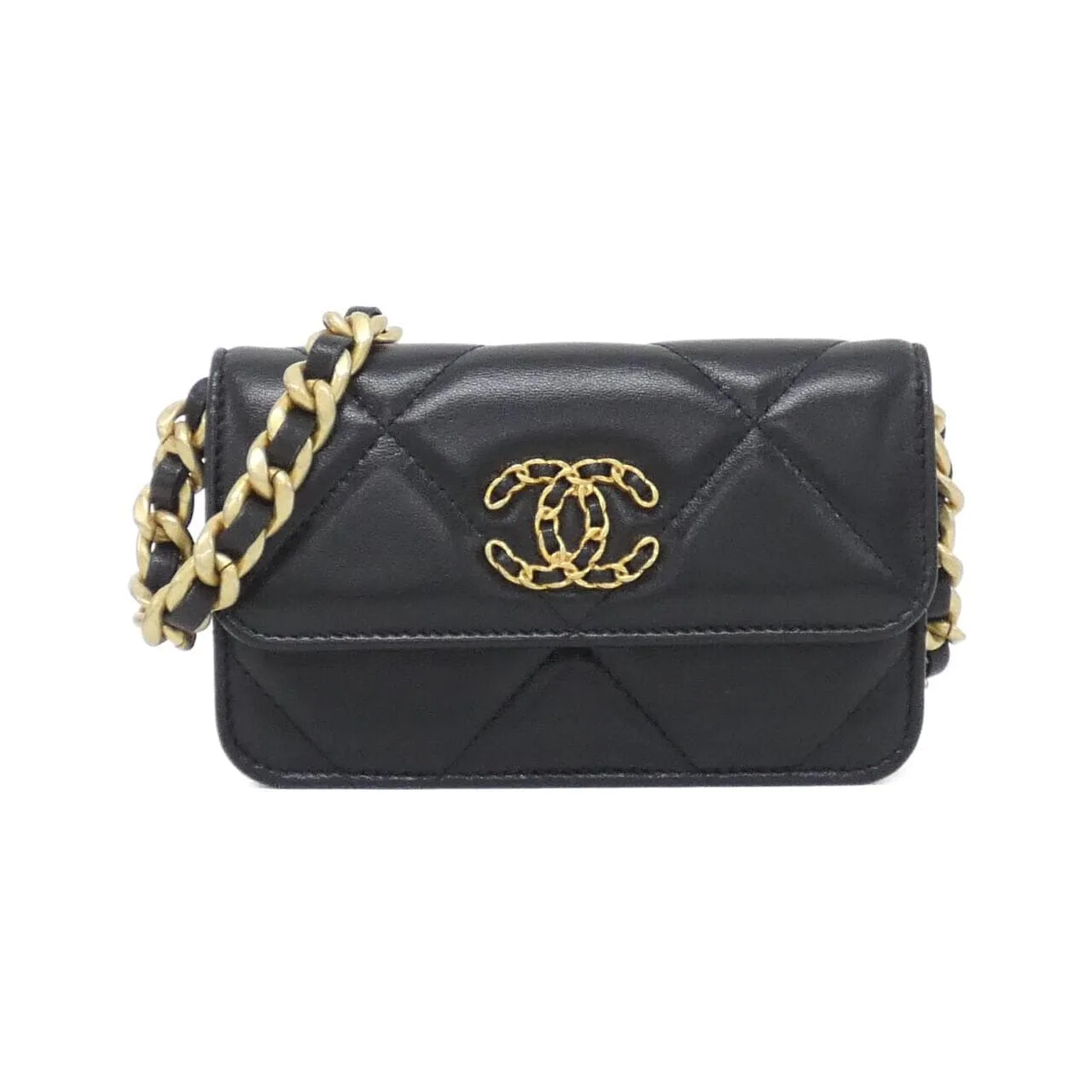 CHANEL Chanel 19 AP2450 銀包 羊皮