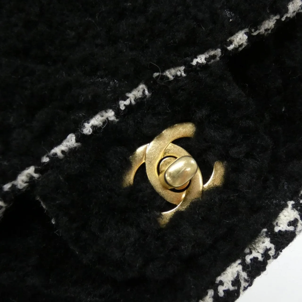 CHANEL Chanel 19 AS1934 肩背包 粗花呢 4