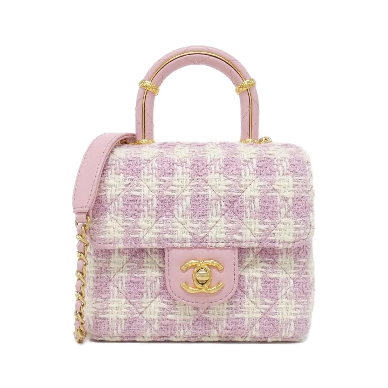 CHANEL AS4035 手提包 粗花呢