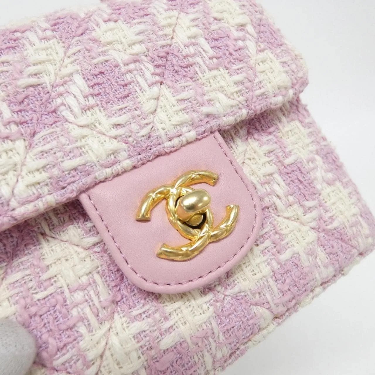 CHANEL AS4035 手提包 粗花呢 4