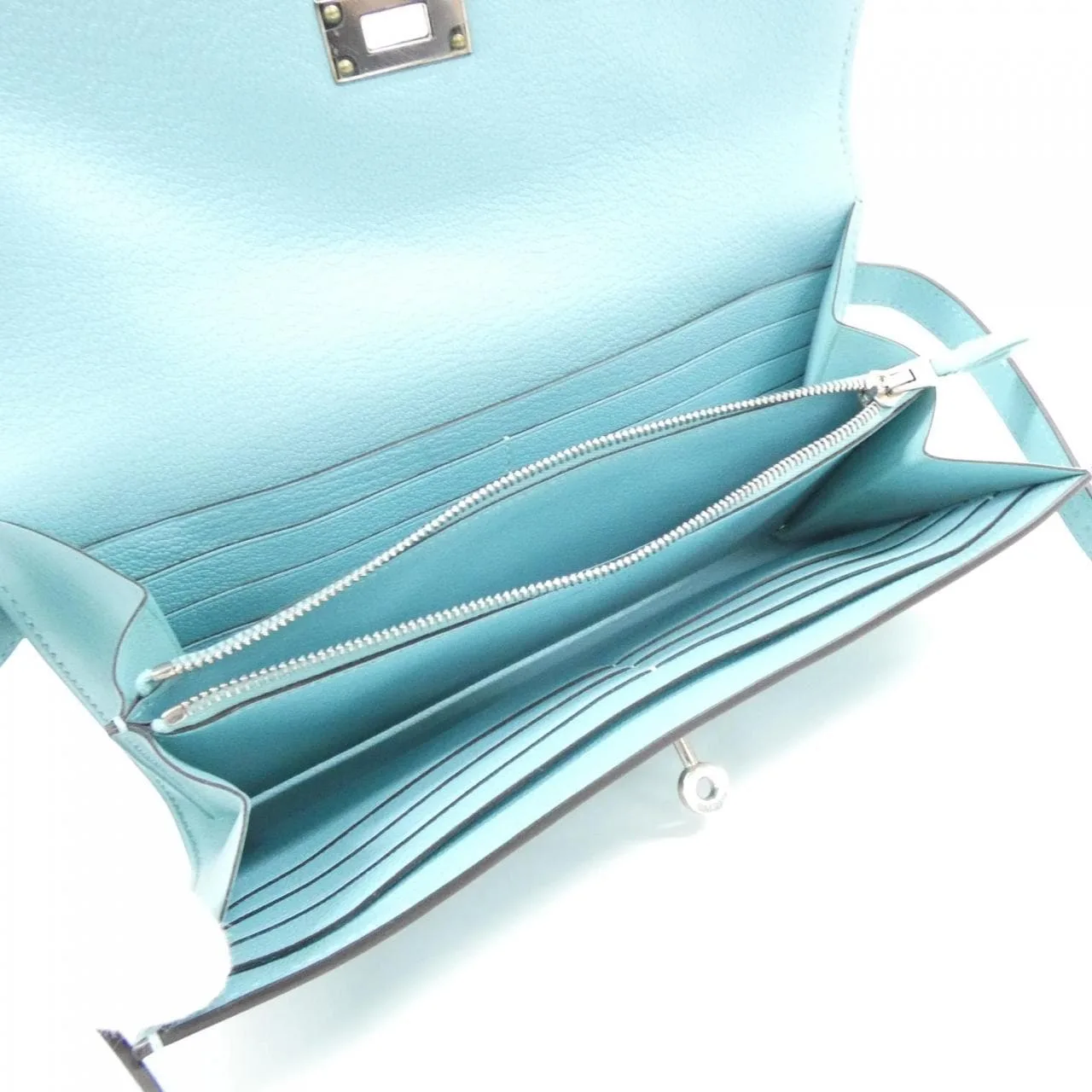 HERMES Kelly 068964CK 銀包 Swift 5