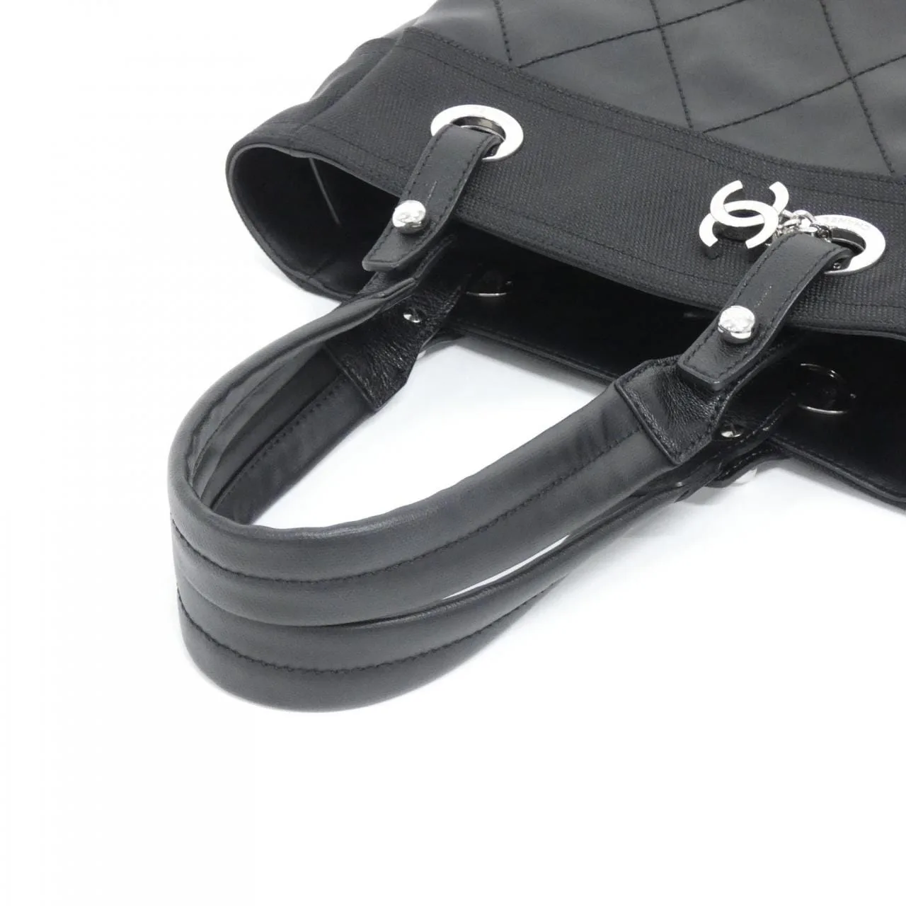 CHANEL 34208 Handbag Canvas 5