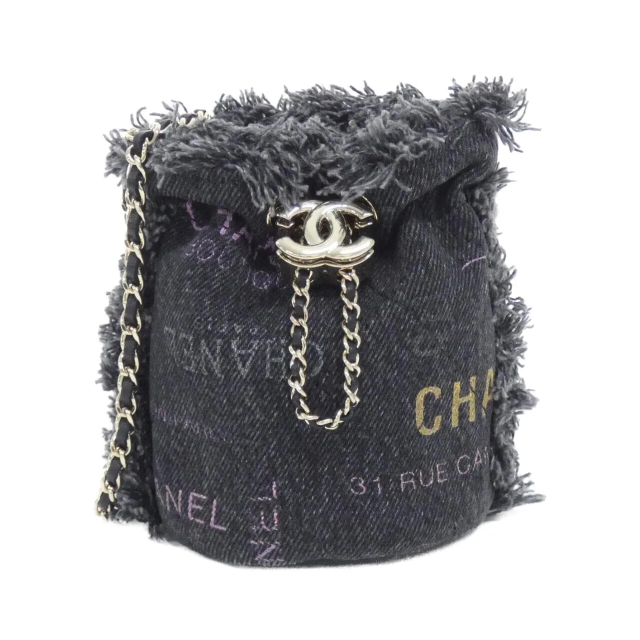 CHANEL Timeless Classic AP2603 Shoulder Denim