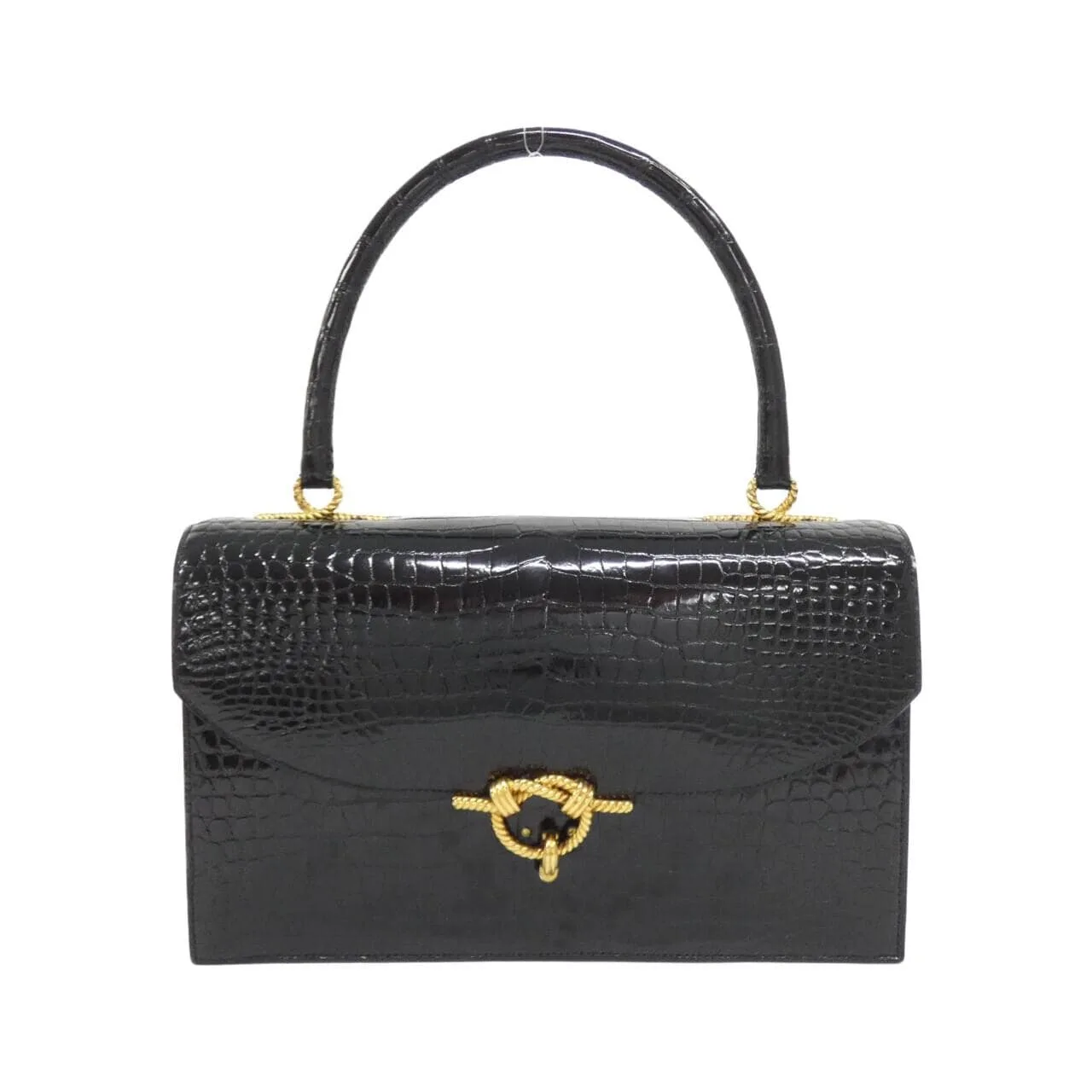 HERMES Handbag Crocodile