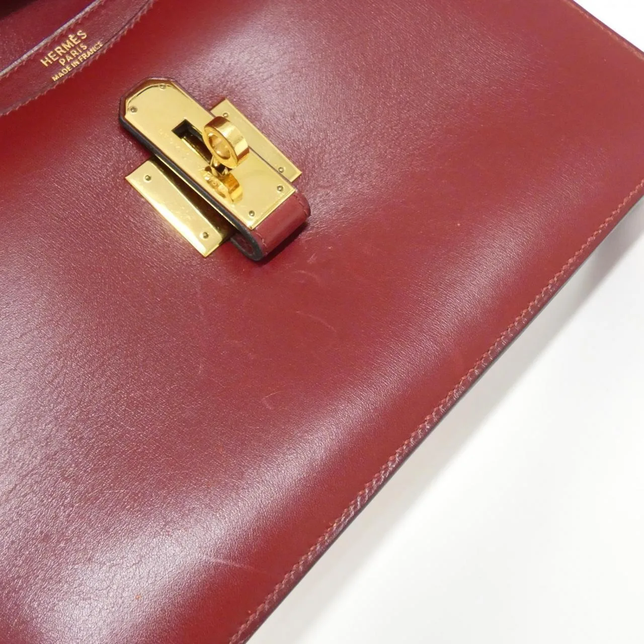 HERMES 017346CC 手提包 Box Calf 5