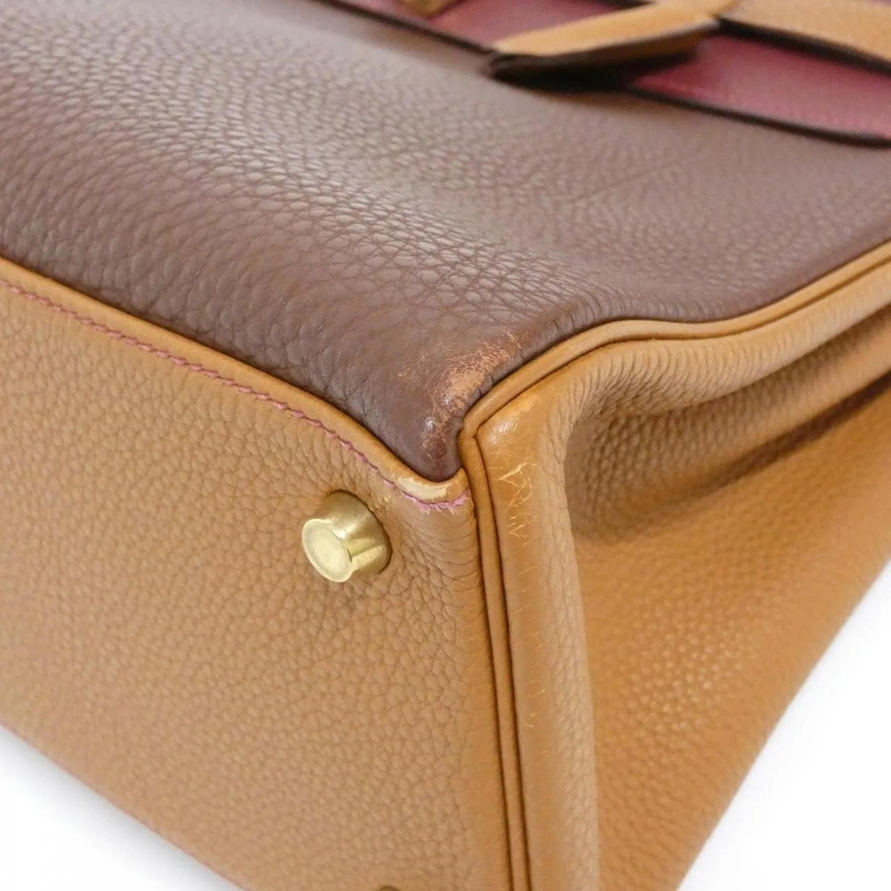 HERMES Kelly Handbag Togo 3