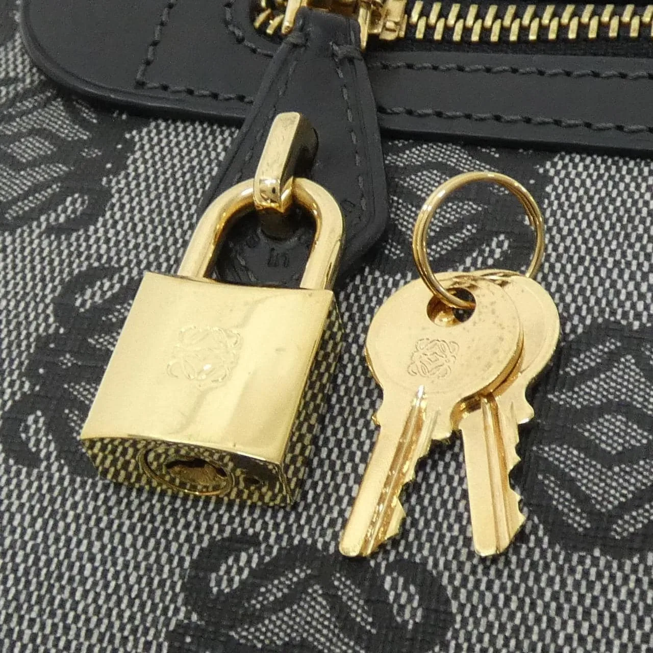 LOEWE 345 80 C15 肩背包 帆布 4