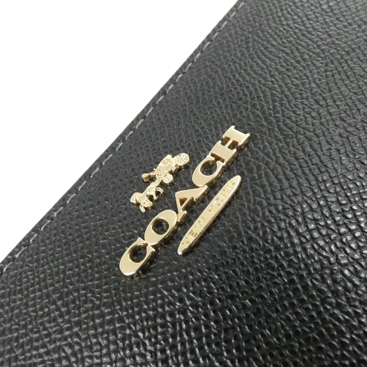 COACH CV395 Pouch Leather 3