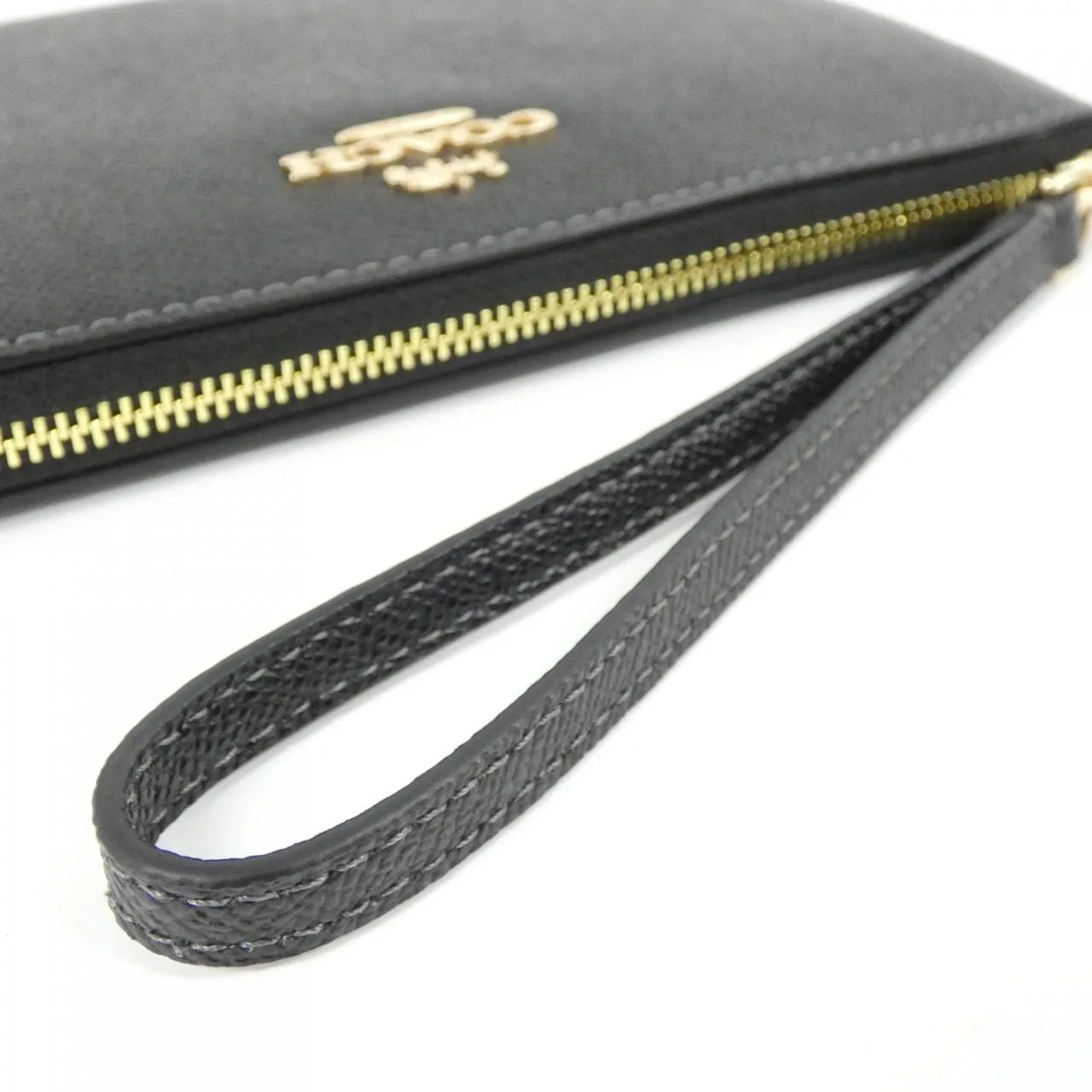 COACH CV395 Pouch Leather 4