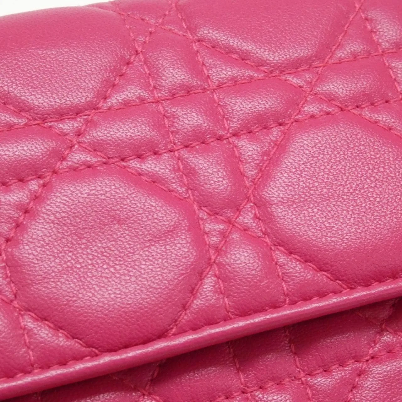 DIOR Lady Dior S0020OCAL Wallet Lambskin 5
