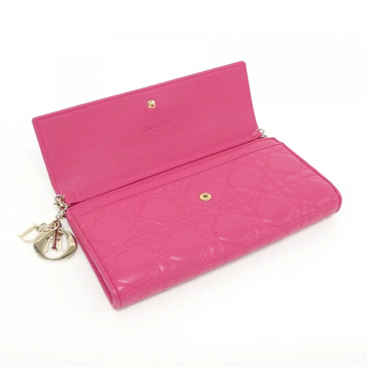 DIOR Lady Dior S0020OCAL Wallet Lambskin 8