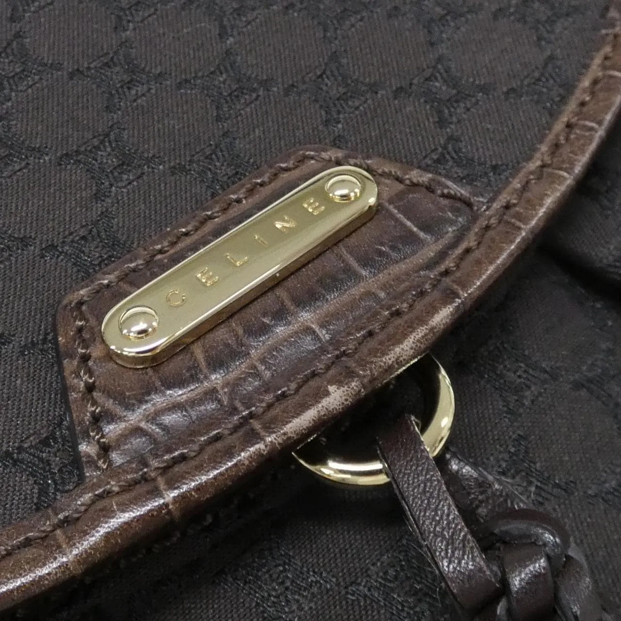 CELINE 肩背包 帆布 4