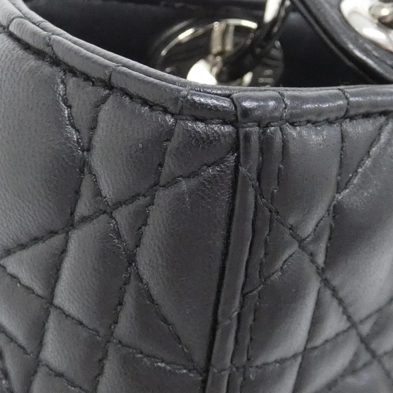 DIOR Lady Dior CAL44551 手提包 羊皮 4