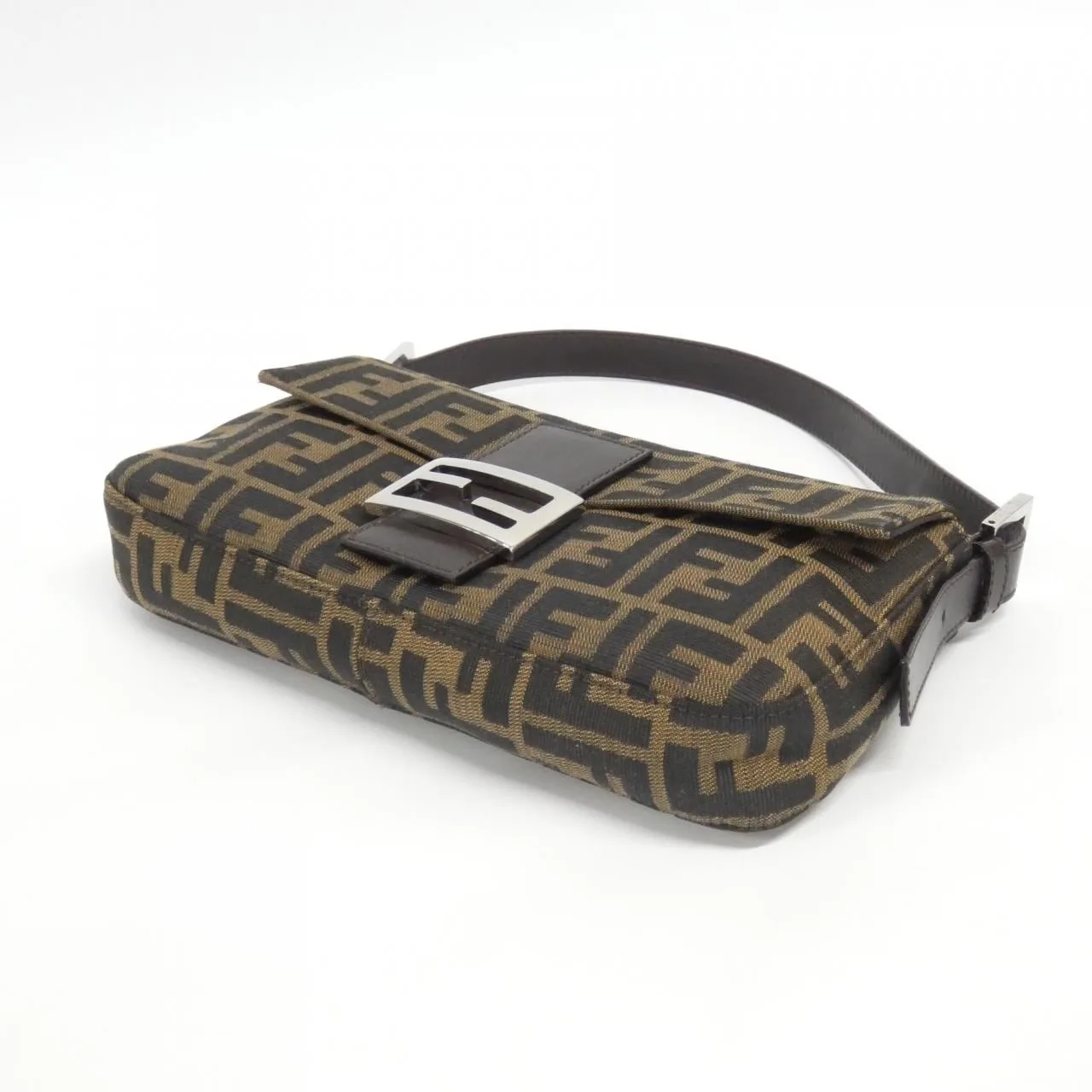 FENDI Baguette 26424 Shoulder Canvas 3