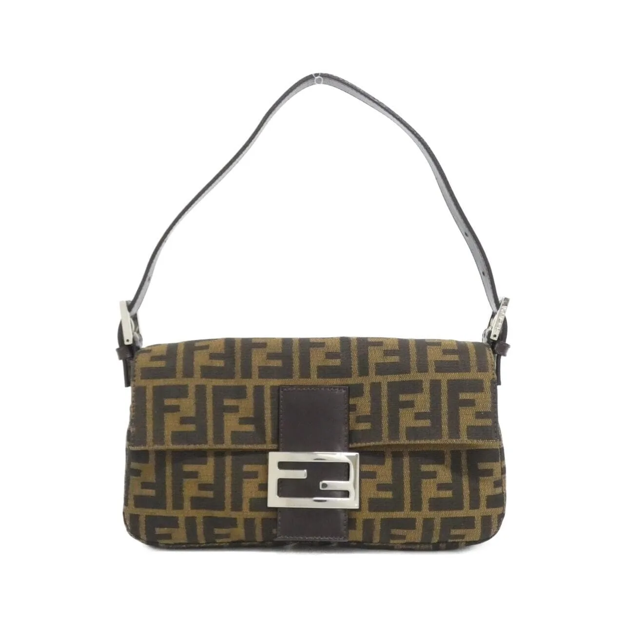 FENDI Baguette 26424 Shoulder Canvas