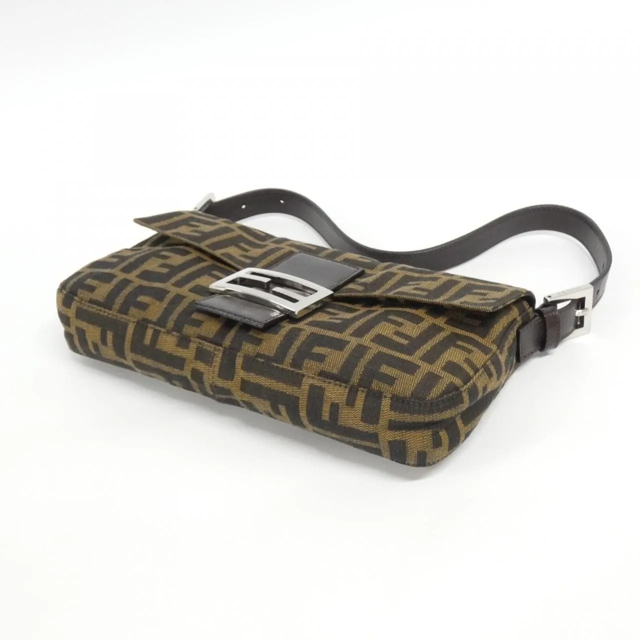 FENDI Baguette 26424 Shoulder Canvas 3