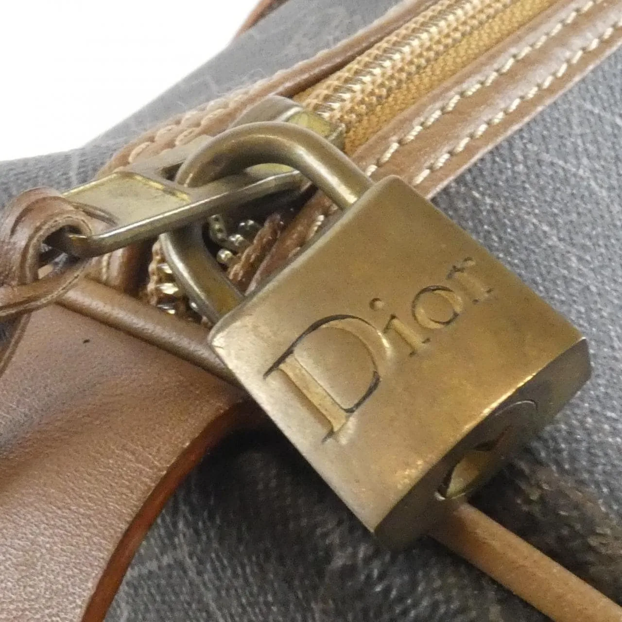 DIOR 波士頓包 帆布 3