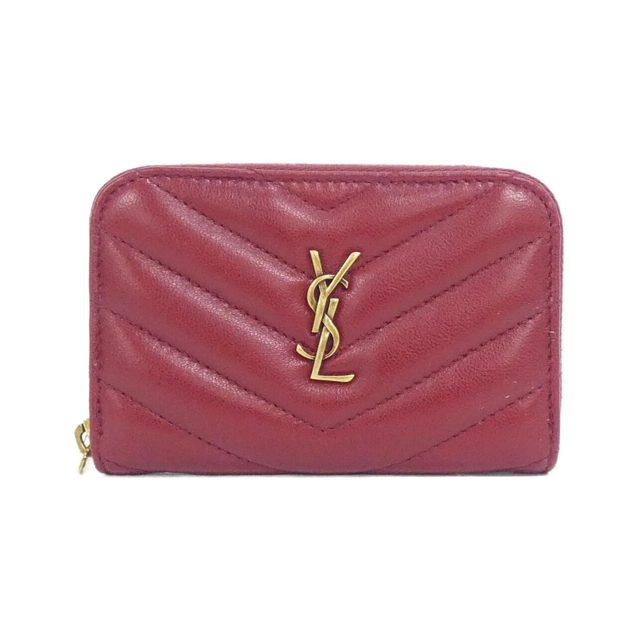 SAINT LAURENT 863727 AAEAX 散紙包 羊皮