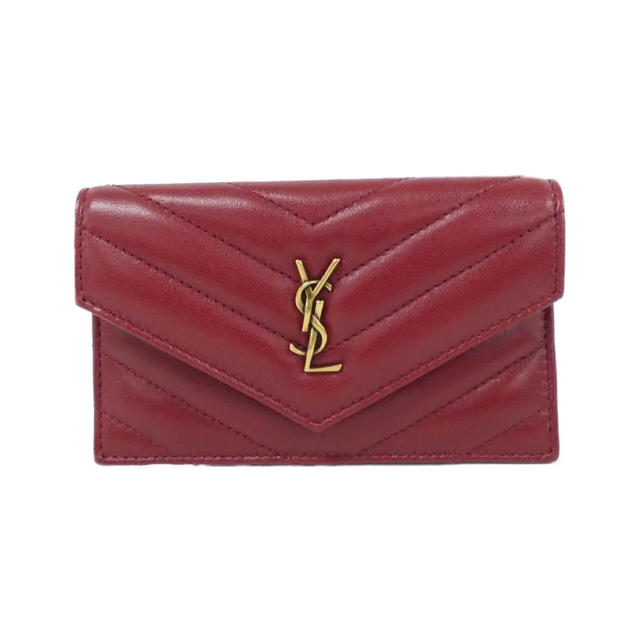 SAINT LAURENT 863728 AAEAX 卡片套 羊皮