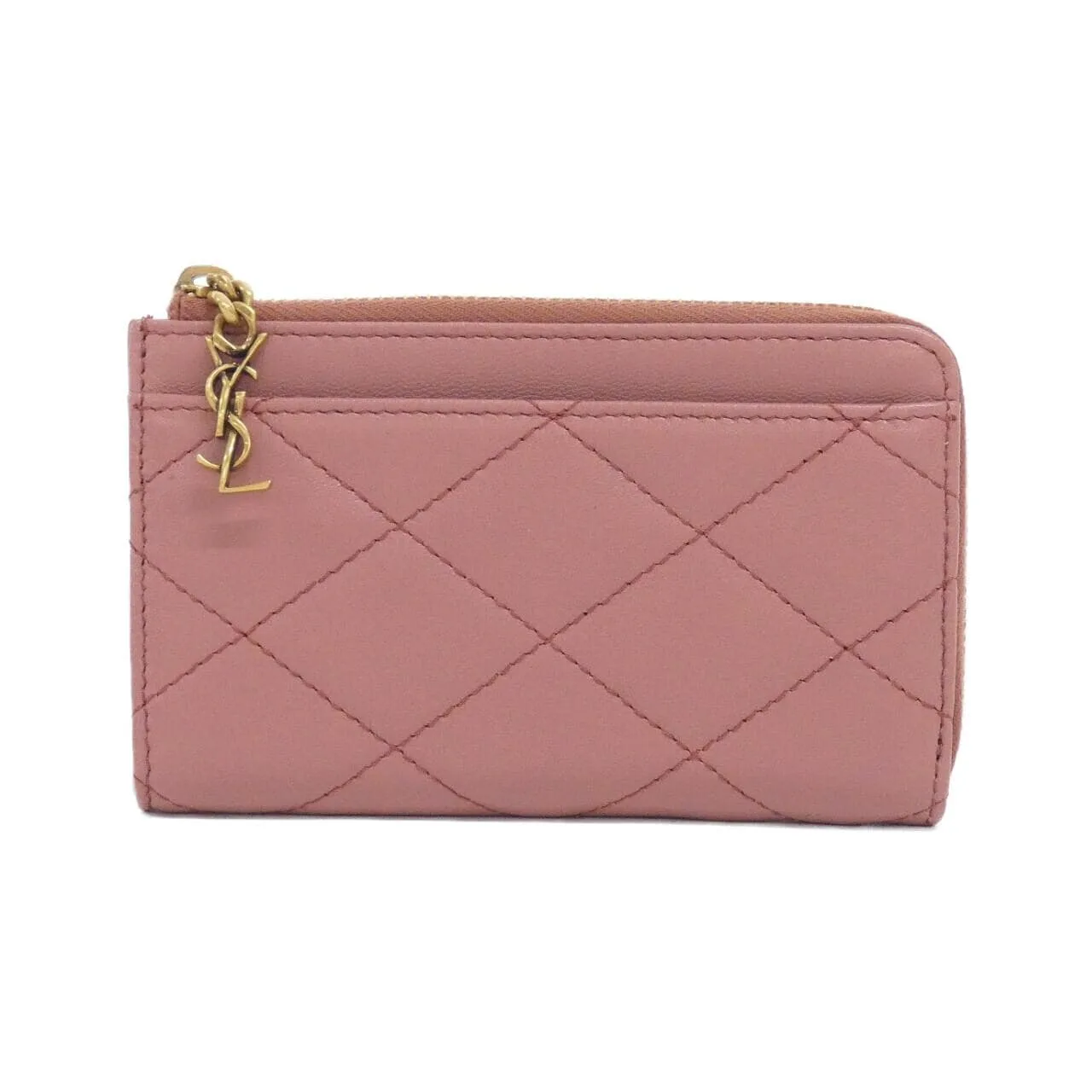 SAINT LAURENT Cassandre 862430 AAANG 卡片套 羊皮