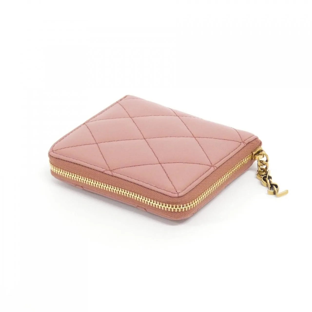 SAINT LAURENT 862522 AAANG 銀包 羊皮 2