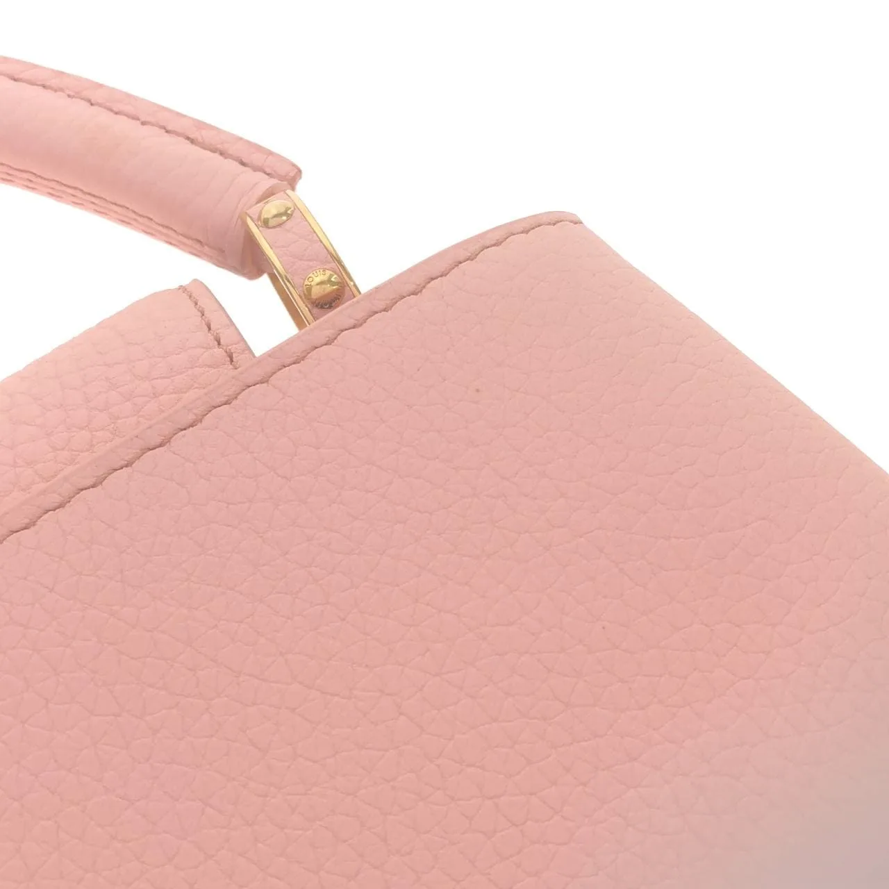 LOUIS VUITTON Capucines M14100 手提包 漆皮 5