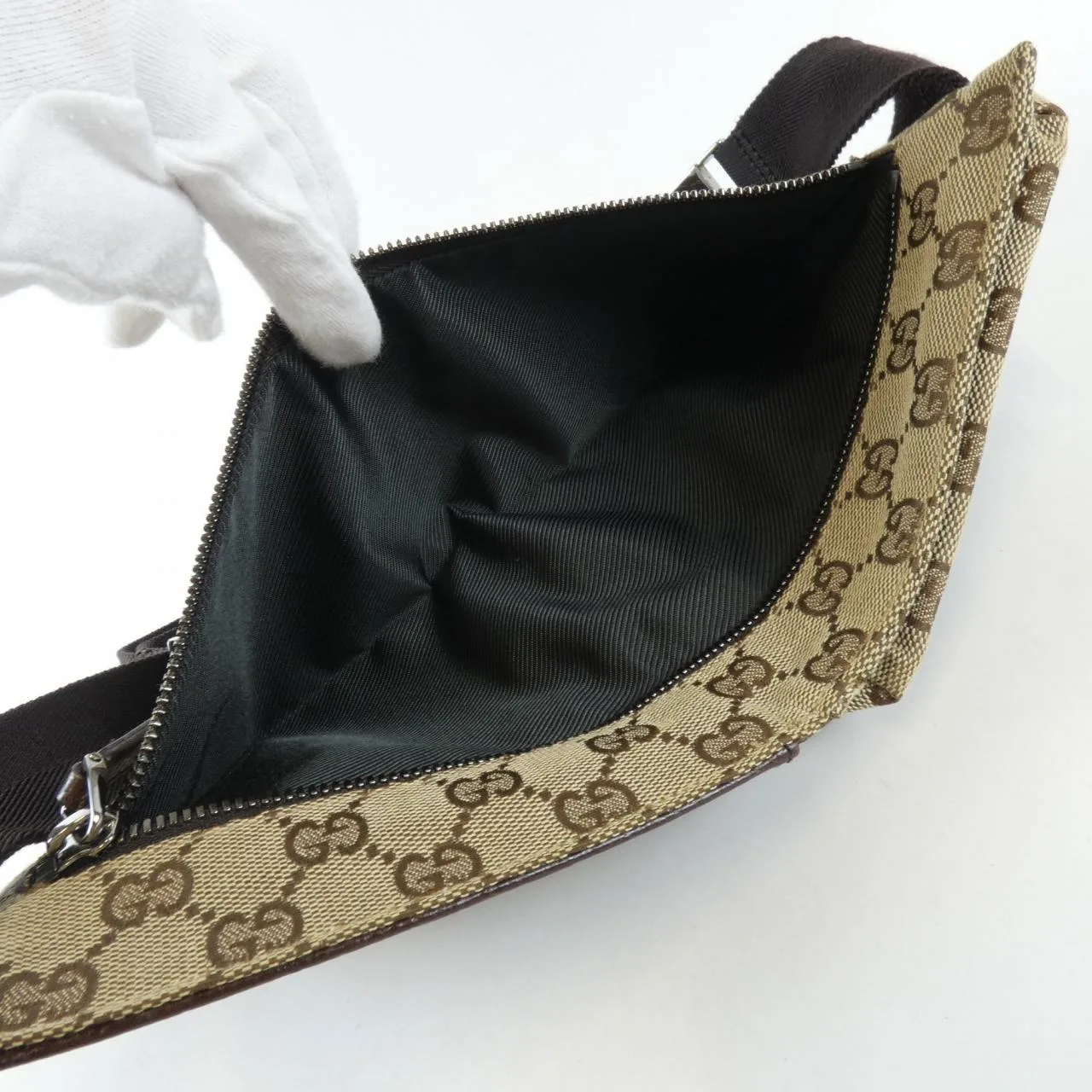 GUCCI 28566 Belt Canvas 5