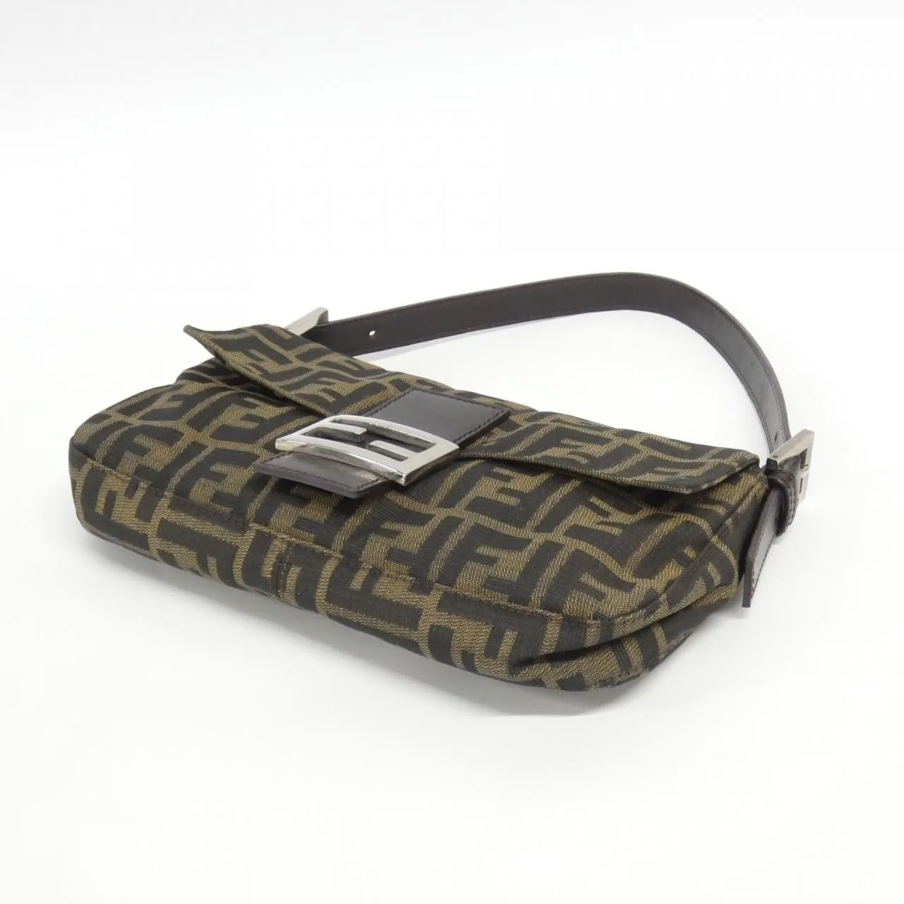 FENDI Baguette 26424 Shoulder Canvas 3