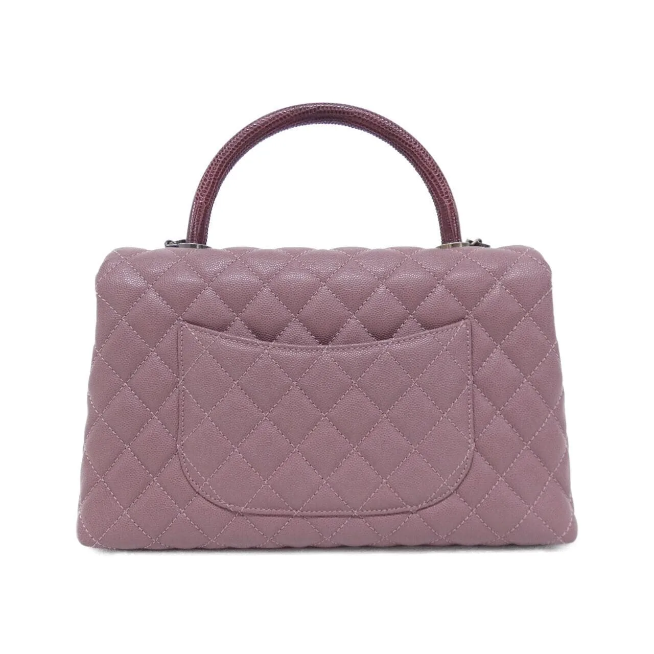 CHANEL Matelasse 92991 Handbag Grained Calfskin 2