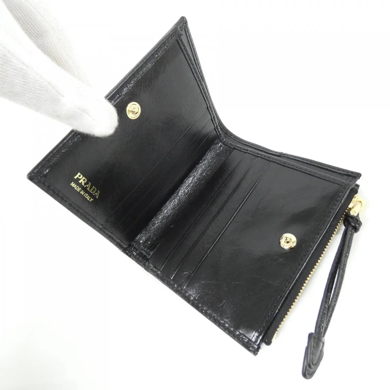 PRADA 1ML050 銀包 4