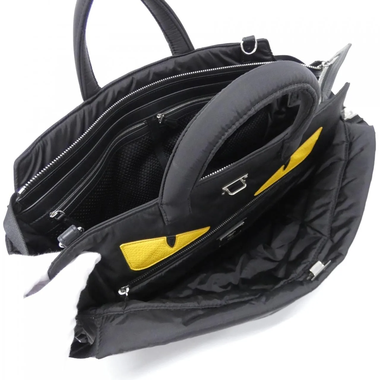 FENDI Peekaboo 7VA501 AD1D 手提包 尼龍 6