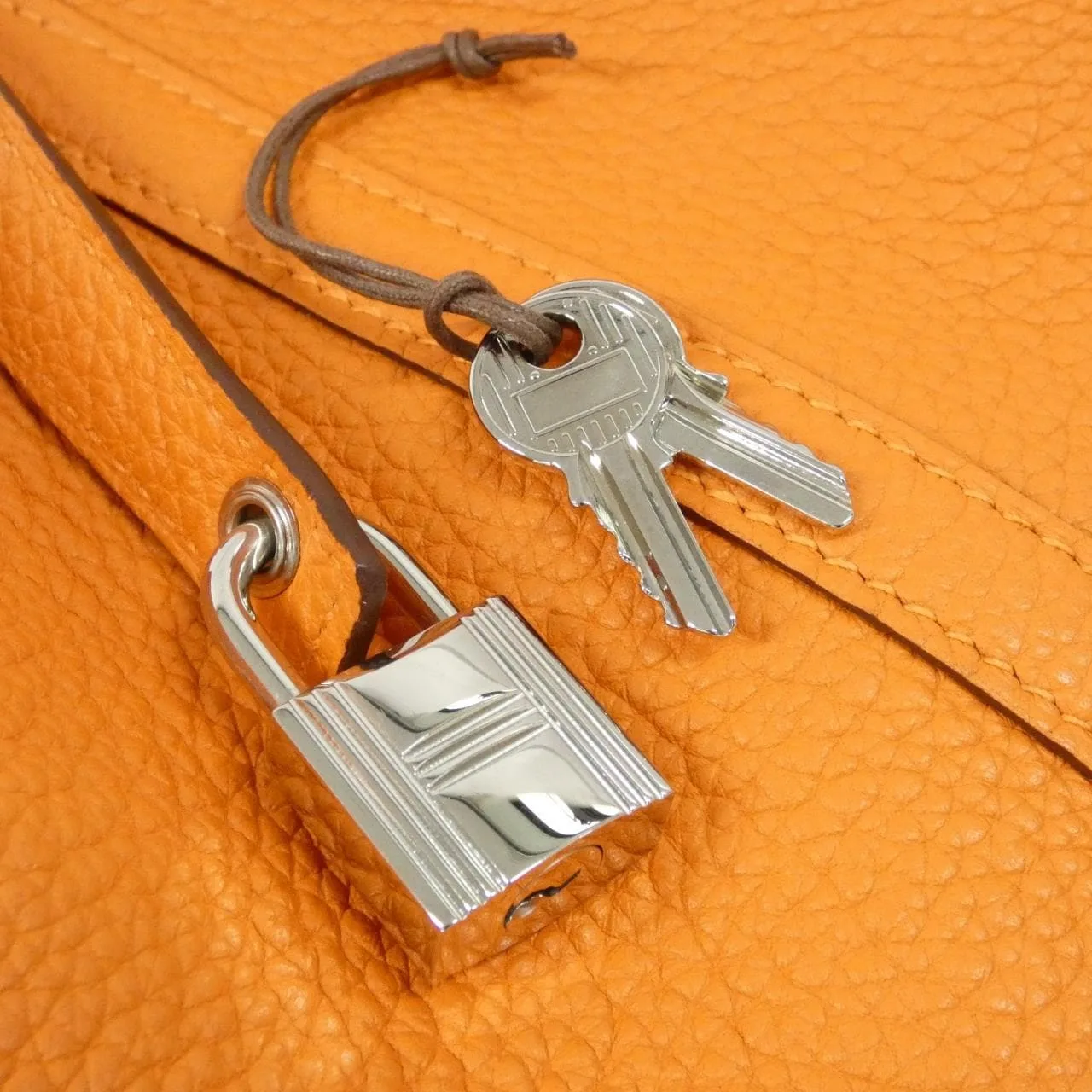 HERMES Picotin 056289CK Handbag Clemence 4