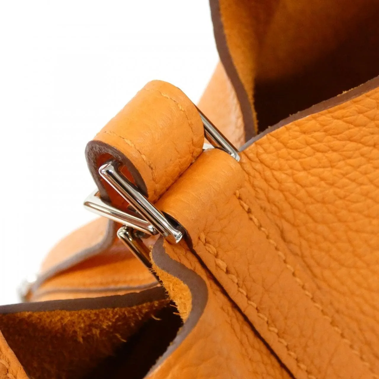 HERMES Picotin 056289CK Handbag Clemence 5