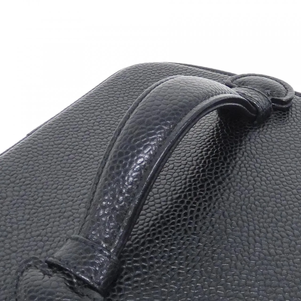 CHANEL 1998 Handbag Grained Calfskin 4