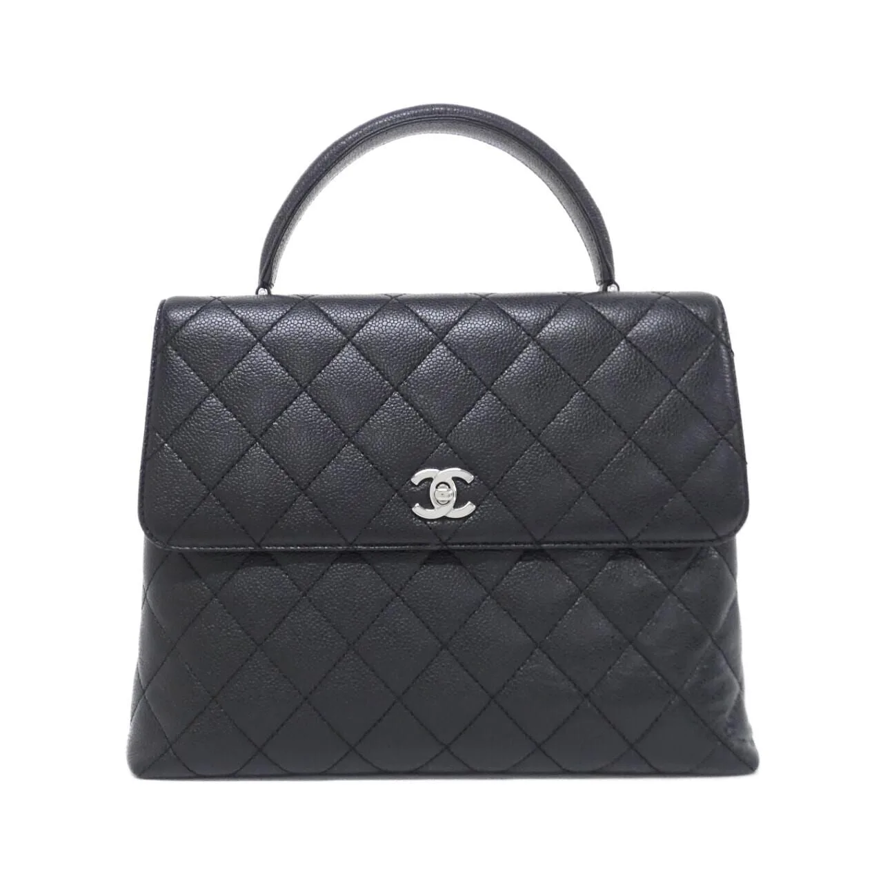 CHANEL Matelasse 12397 Handbag Grained Calfskin