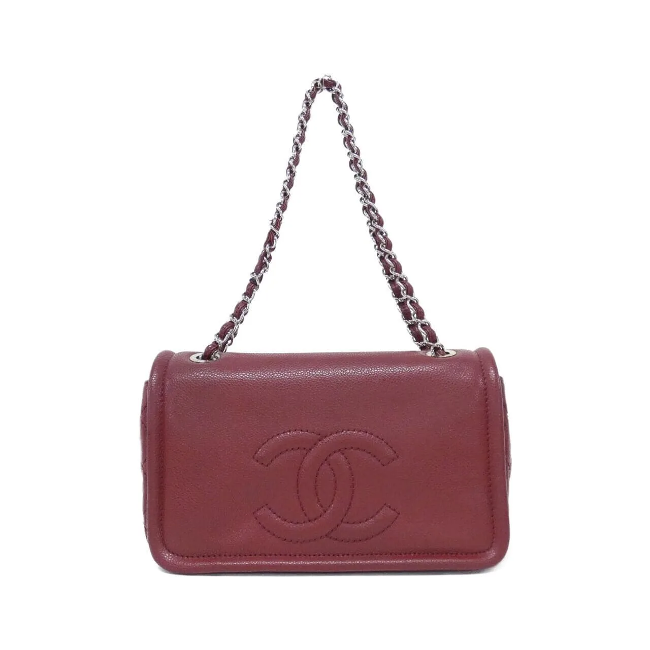 CHANEL 48800 肩背包 魚子醬皮