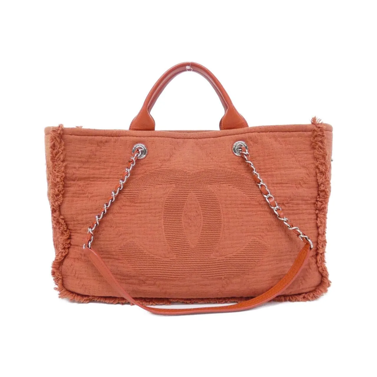 CHANEL 57180 Handbag Canvas