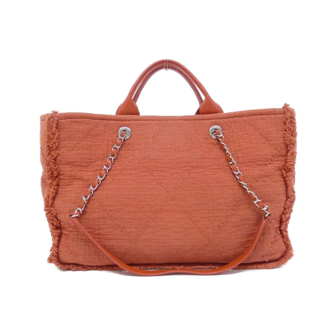 CHANEL 57180 Handbag Canvas 2