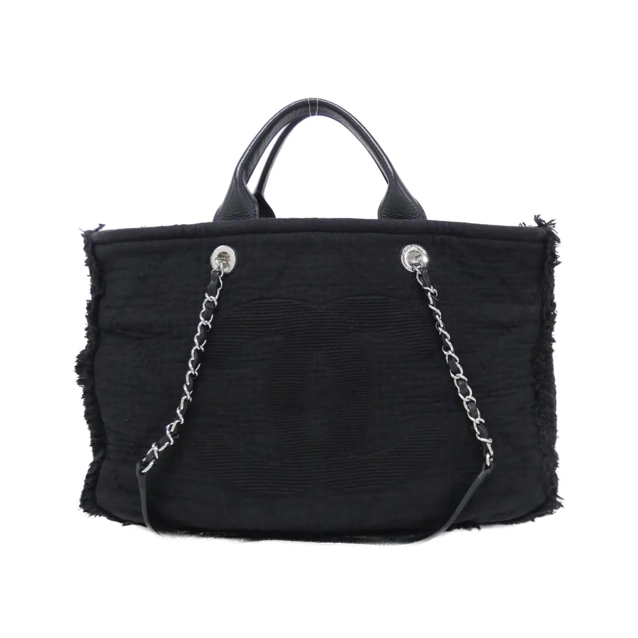 CHANEL 57180 Handbag Canvas