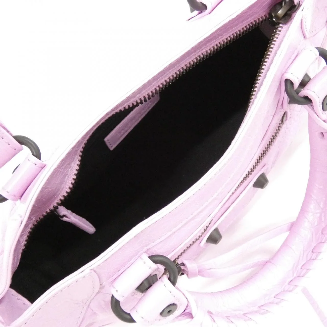 BALENCIAGA Le City 806395 2ABEK Handbag Lambskin 5