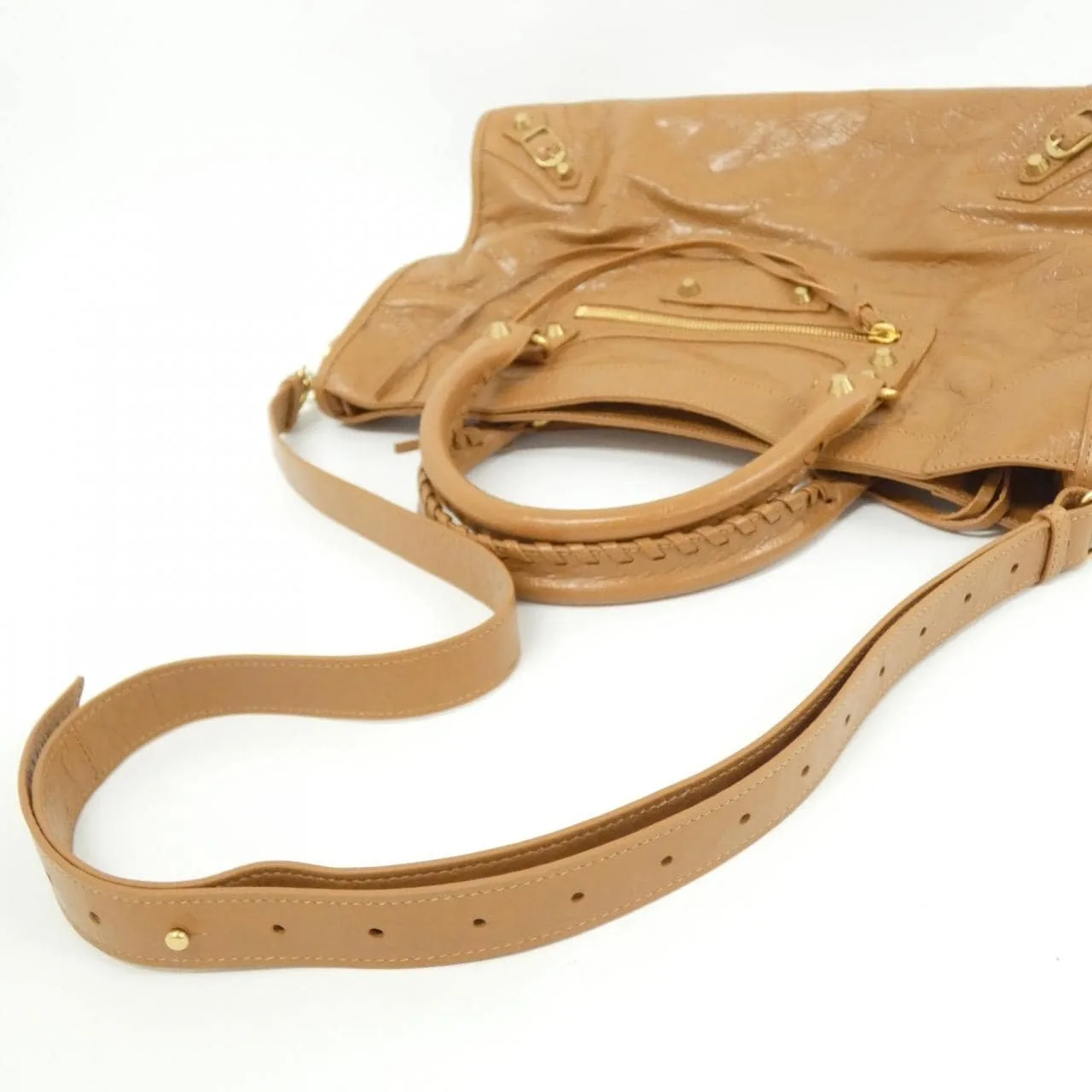 BALENCIAGA Le City 823058 210F6 手提包 羊皮 4