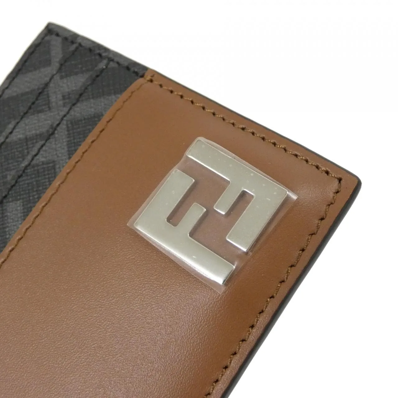 FENDI 7M0164 AFF2 Card Case Canvas 3