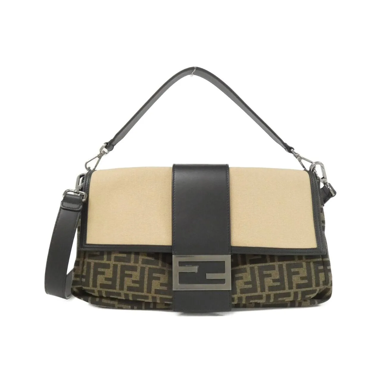 FENDI Baguette 7VA478 AFBM 肩背包 帆布