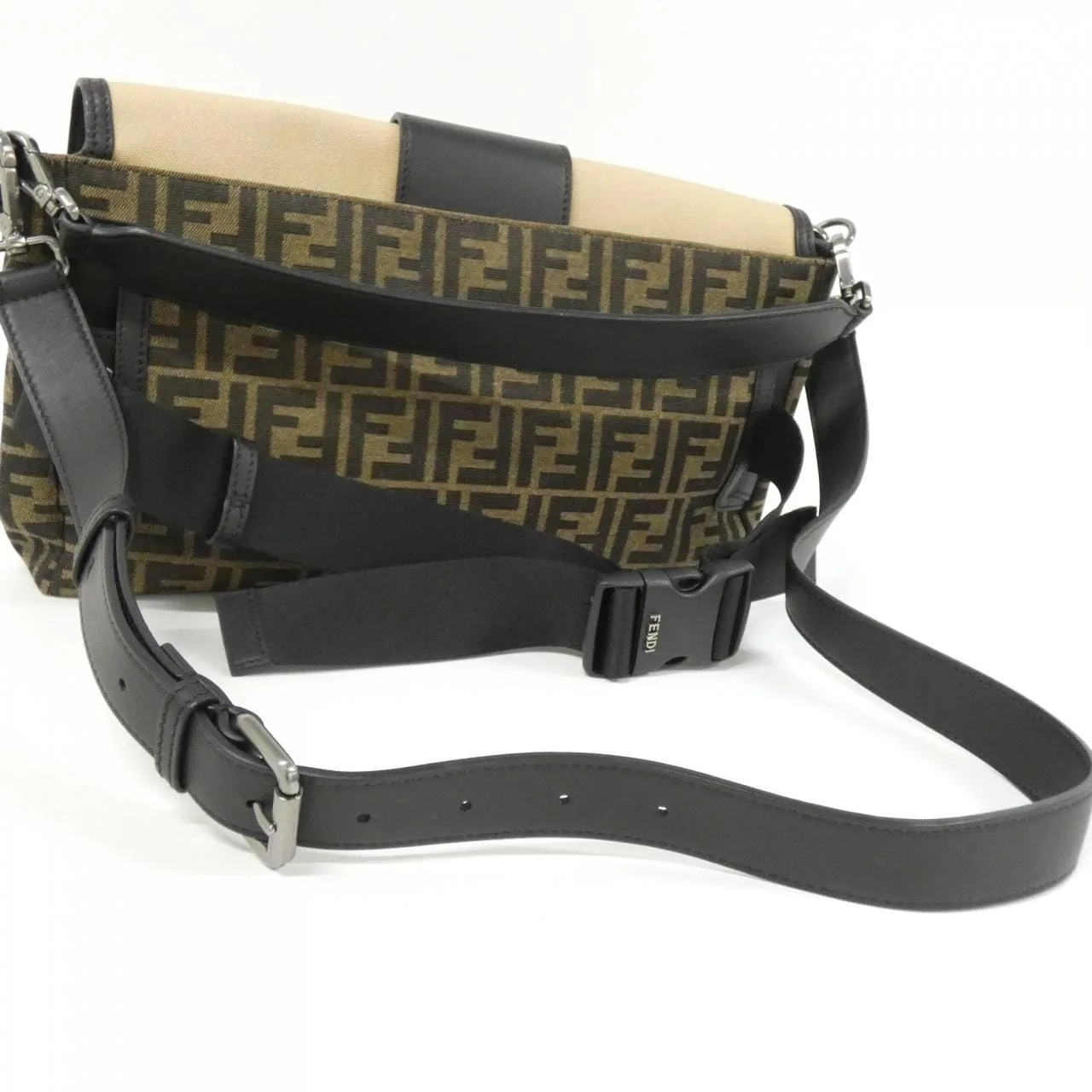FENDI Baguette 7VA478 AFBM 肩背包 帆布 5
