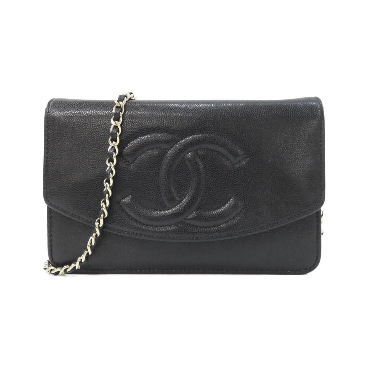 CHANEL AP4653 銀包 荔枝紋牛皮