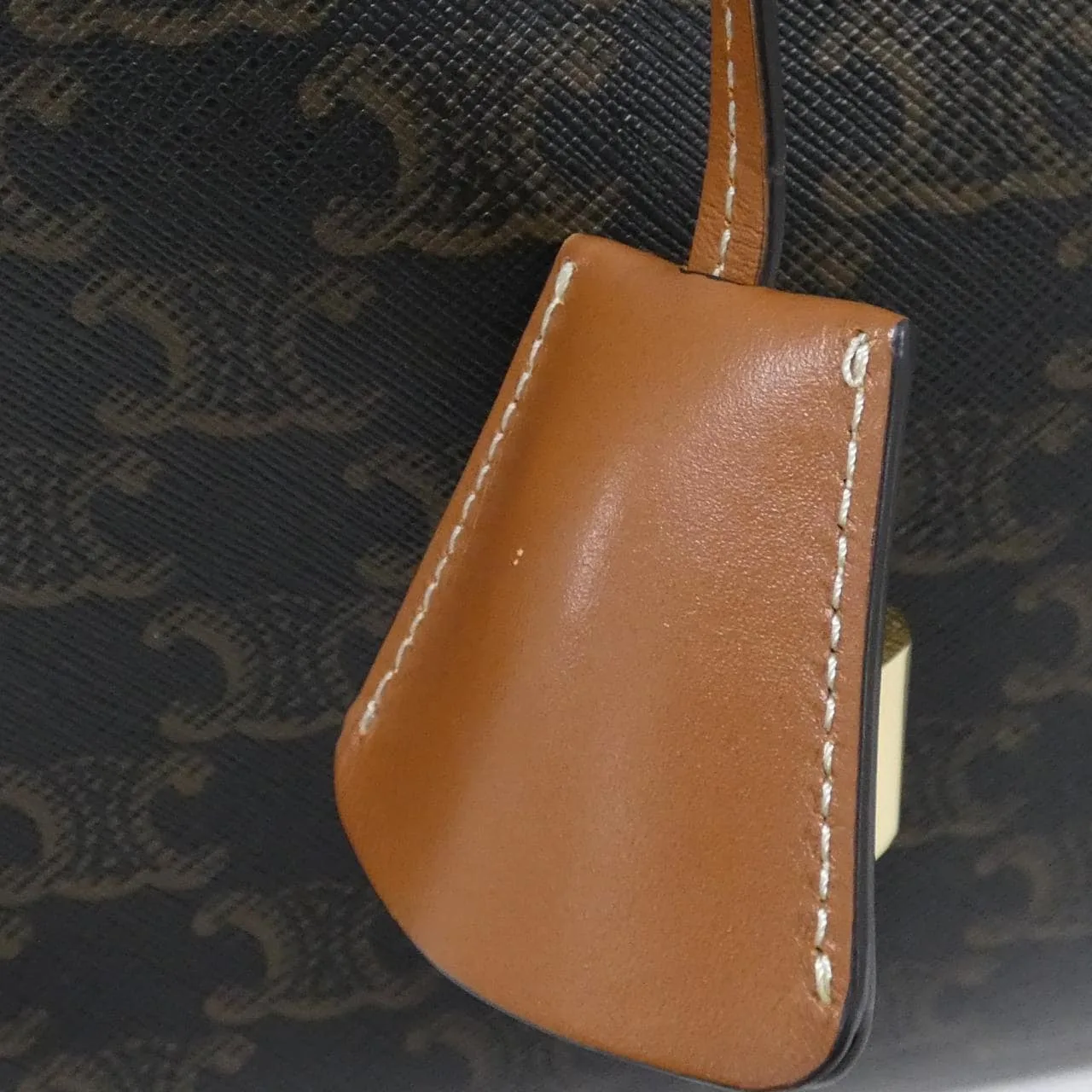 CELINE Cabas 199742BZJ Handbag Canvas 3