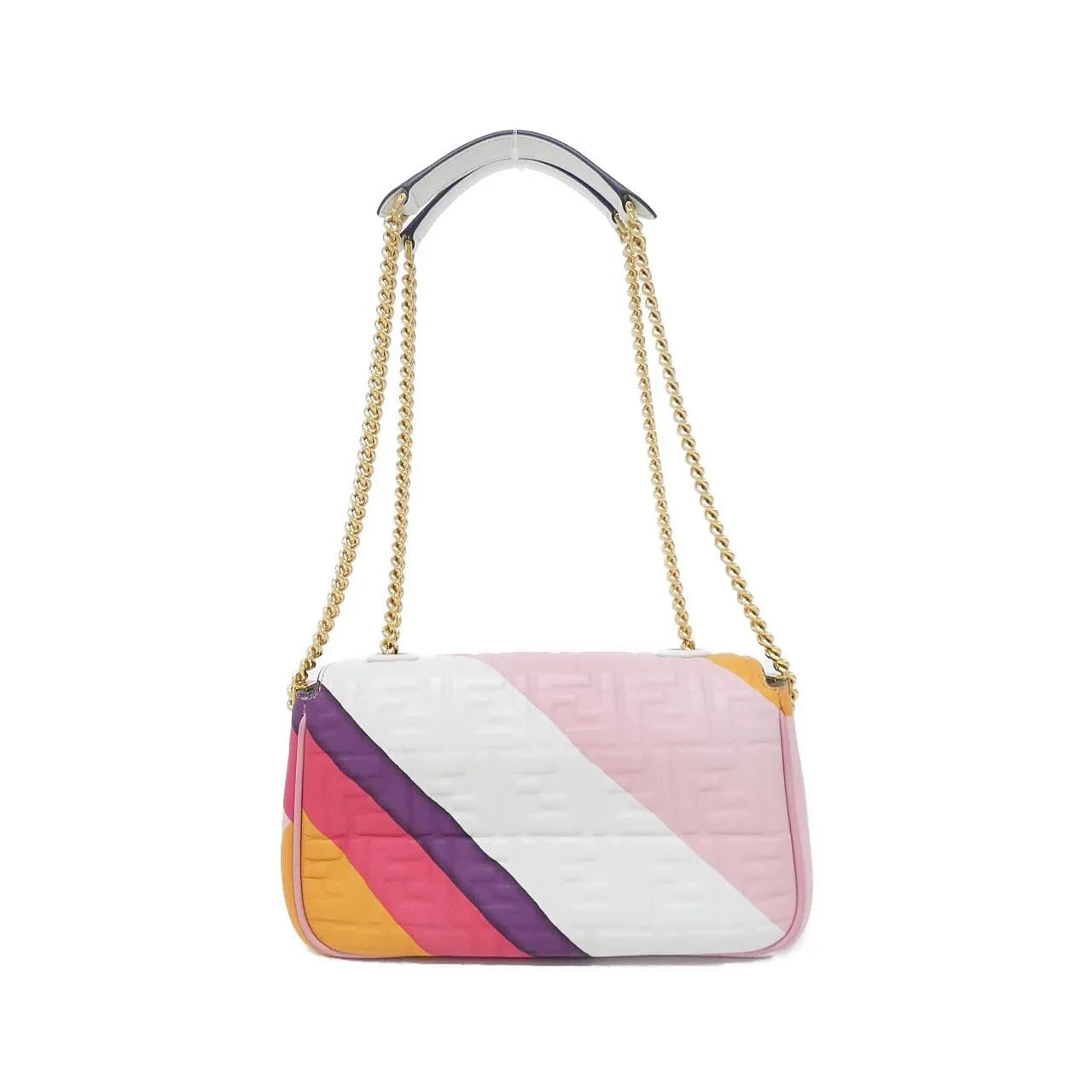 FENDI Baguette 8BR793 AK2K Shoulder Lambskin 2